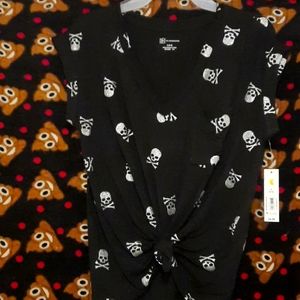 Womens Skull Top